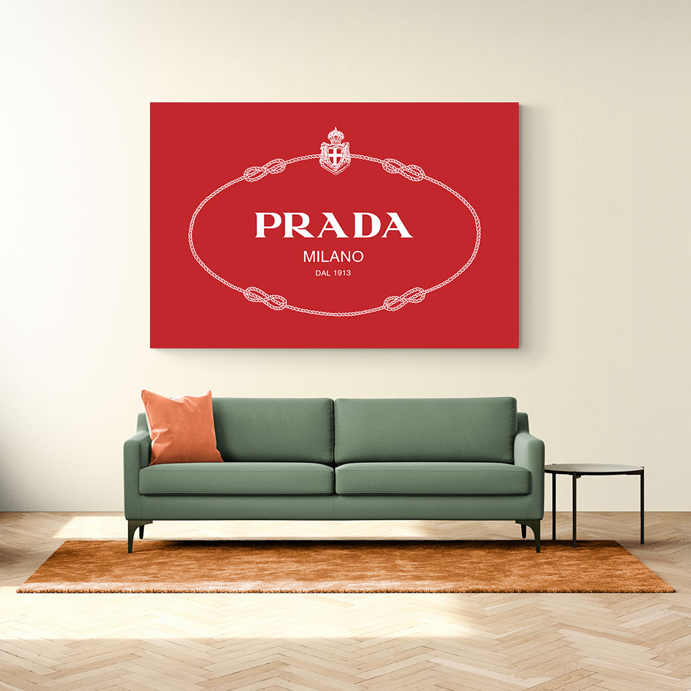 Prada Red Sign