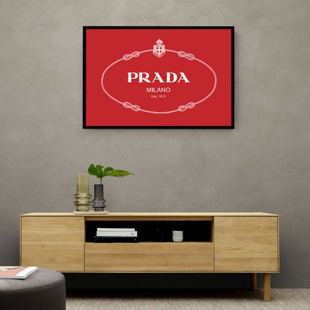 Prada Red Sign