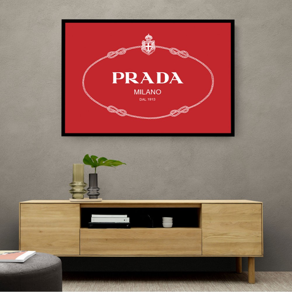 Prada Red Sign