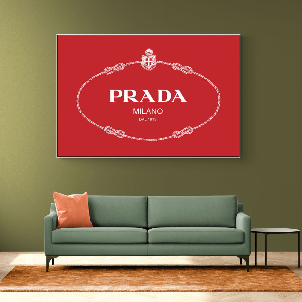 Prada Red Sign