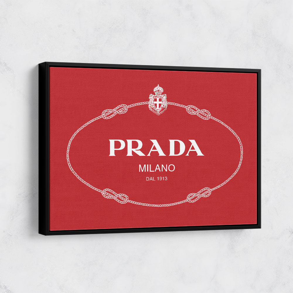 Prada Red Sign