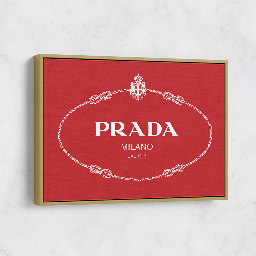 Prada Red Sign