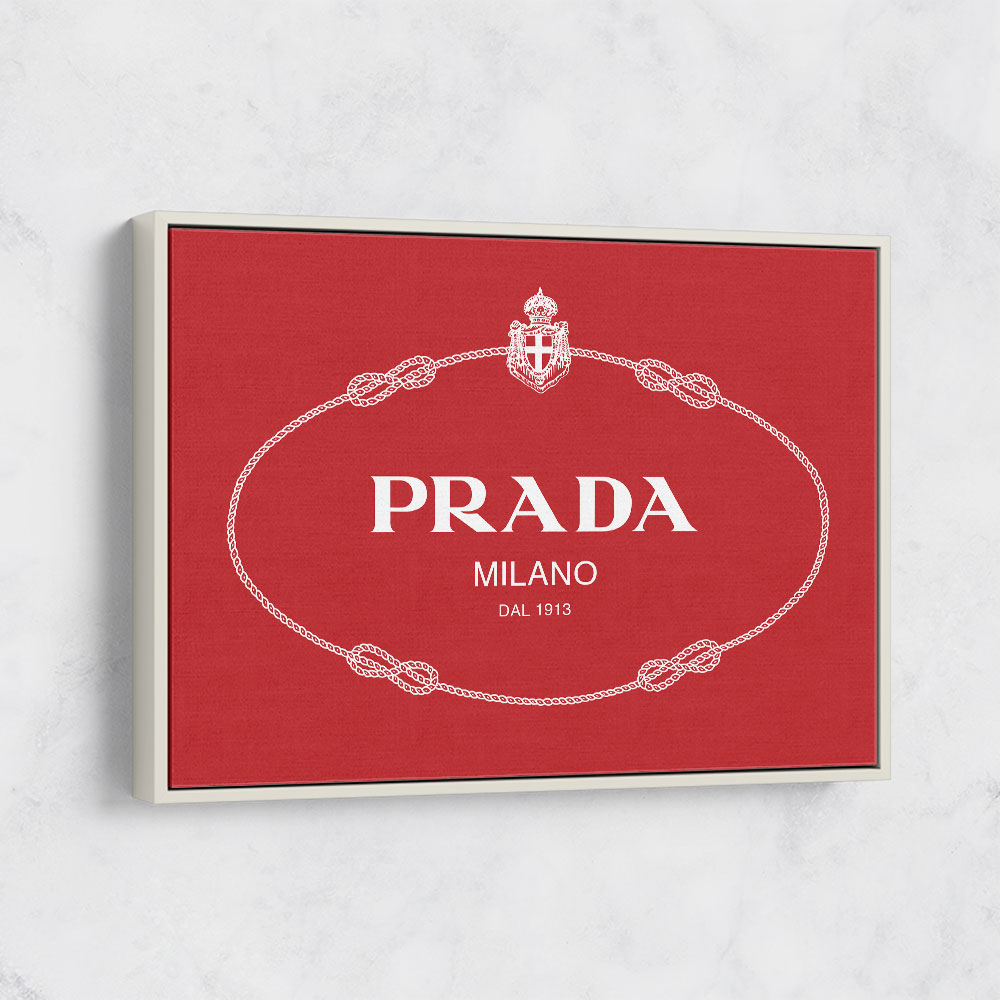 Prada Red Sign