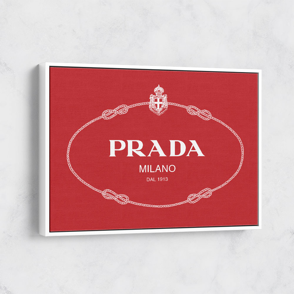 Prada Red Sign