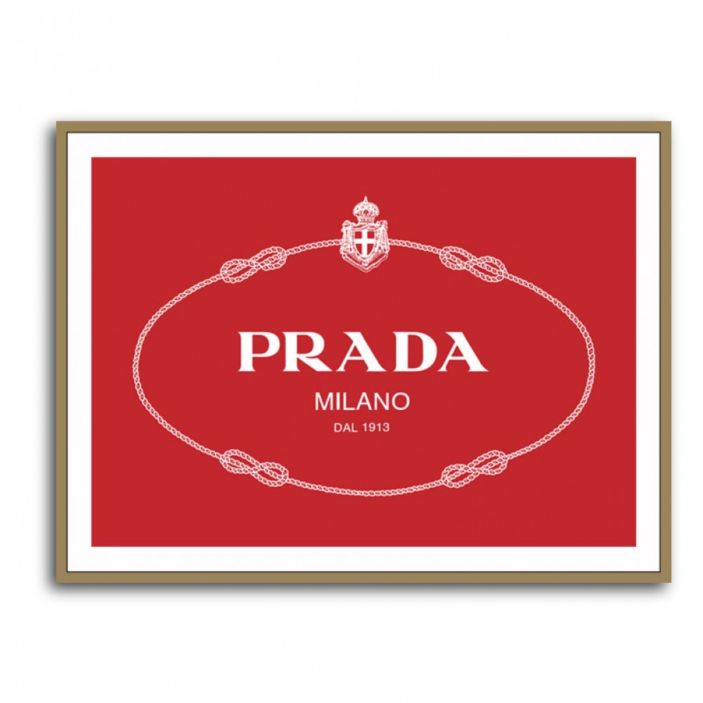 Prada Red Sign