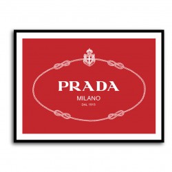Prada Red Sign