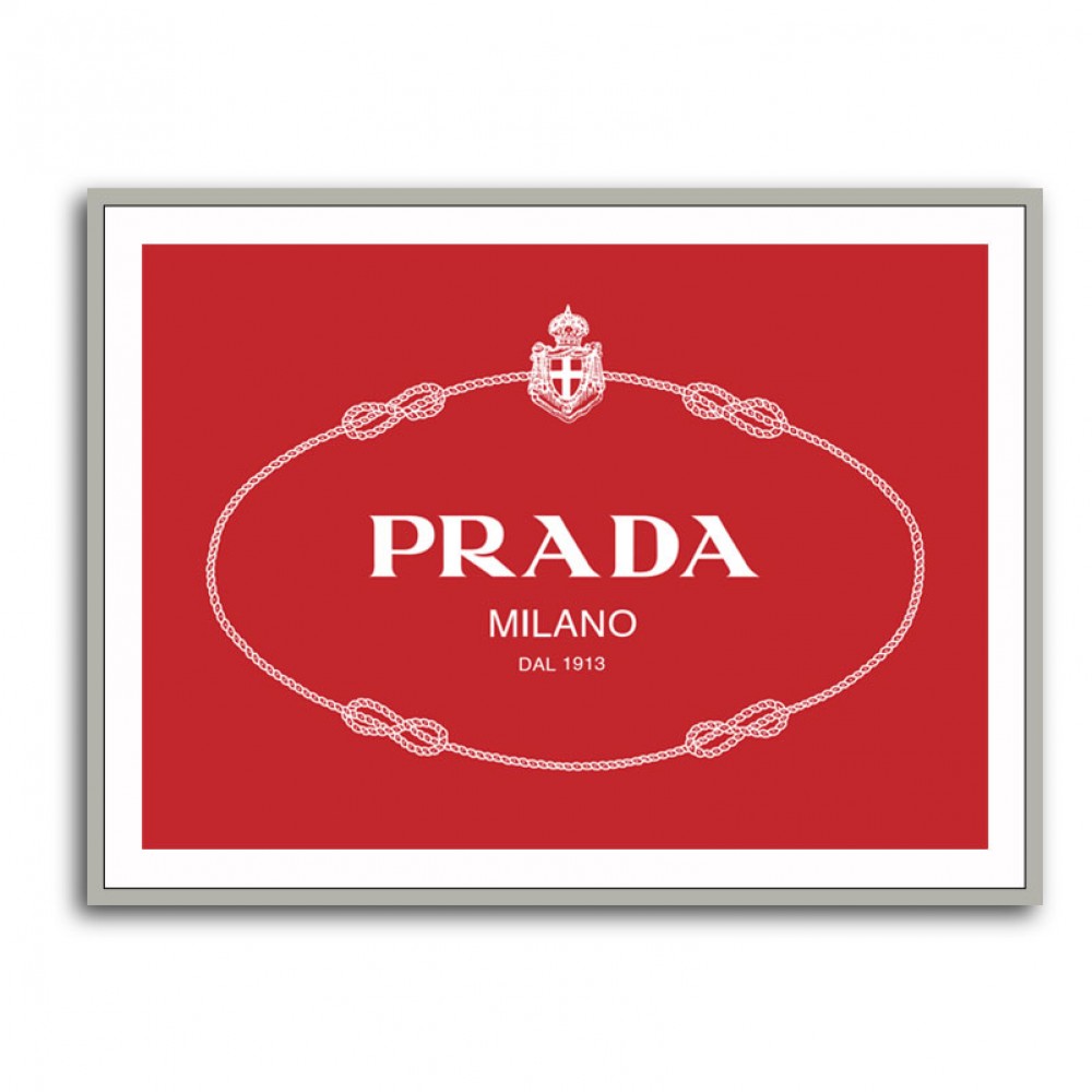 Prada Red Sign