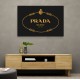 Prada Black & Gold Sign