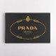 Prada Black & Gold Sign