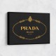 Prada Black & Gold Sign