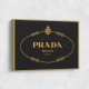 Prada Black & Gold Sign