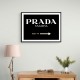 Prada Marfa Black & White Sign