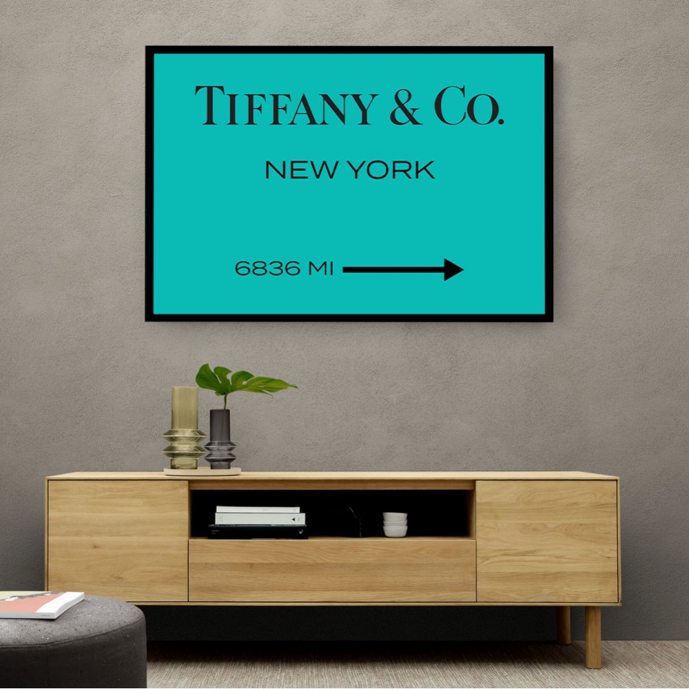 Tiffany & Co New York Sign