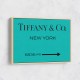 Tiffany & Co New York Sign