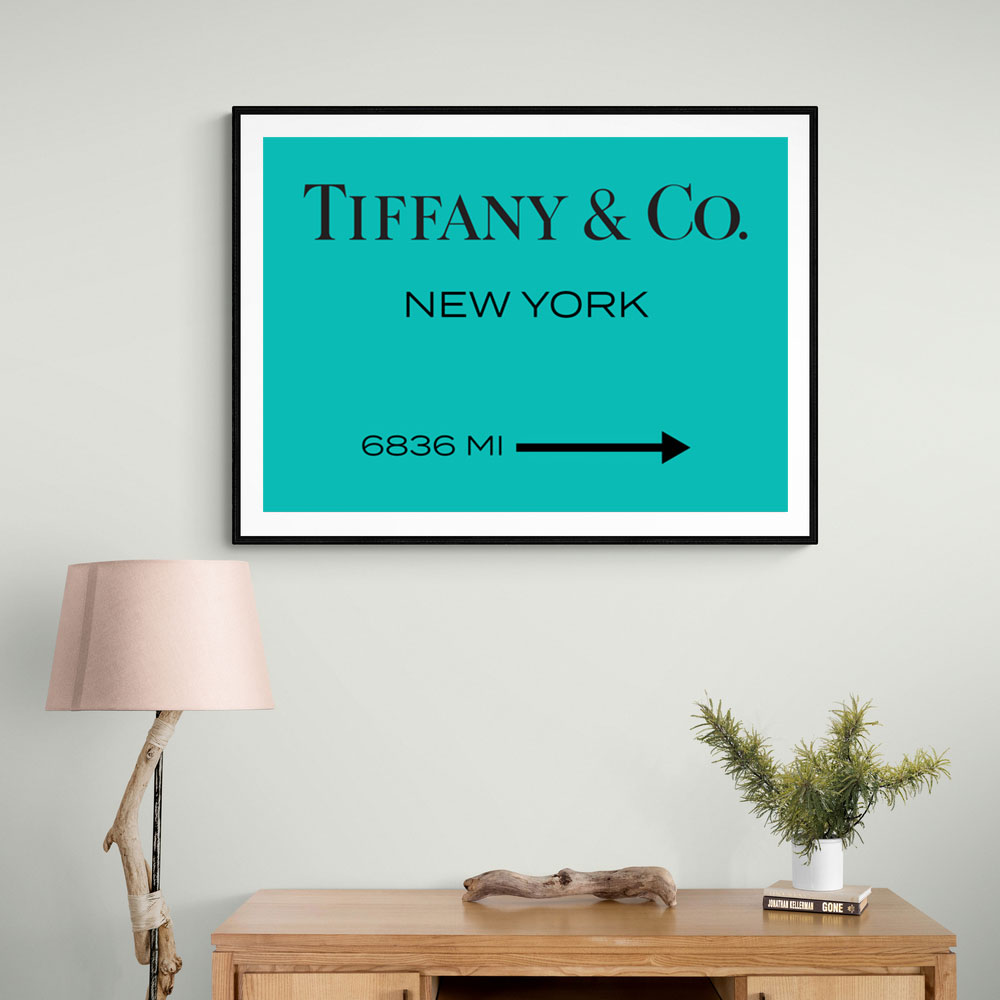 Tiffany & Co New York Sign