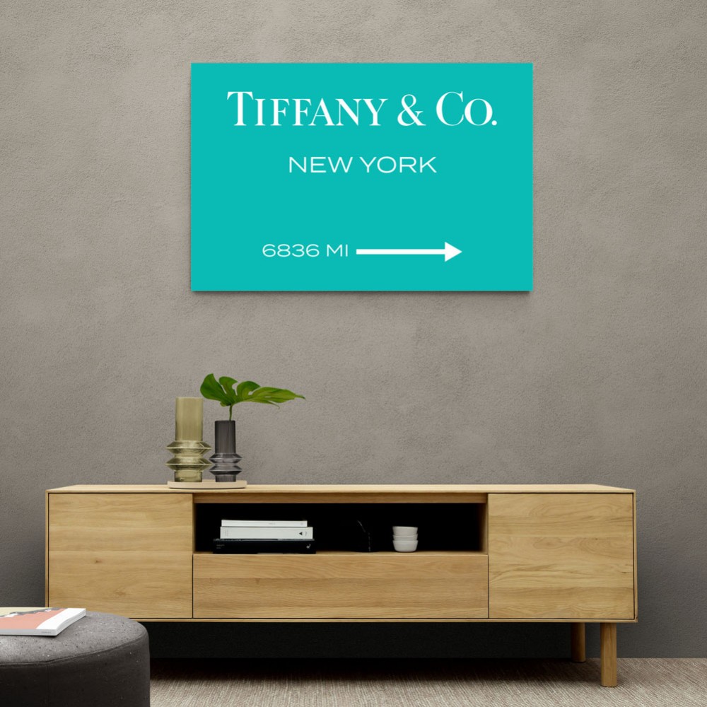 Tiffany & Co New York Sign