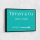 Tiffany & Co New York Sign