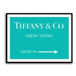 Tiffany & Co New York Sign