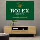 Rolex Genève Green Sign