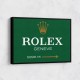 Rolex Genève Green Sign