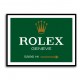 Rolex Genève Green Sign