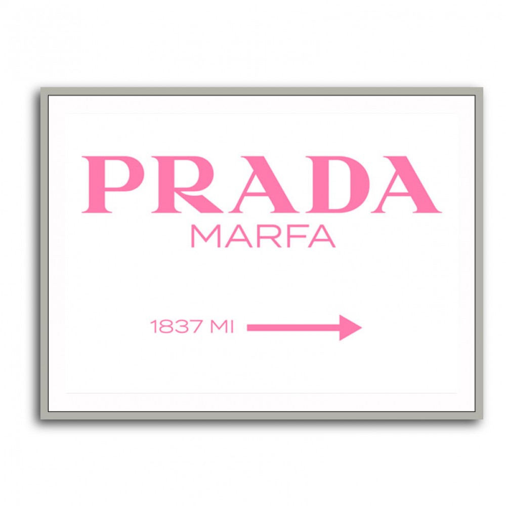 Prada Marfa Pink Sign