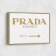 Prada Marfa Gold Sign