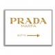 Prada Marfa Gold Sign