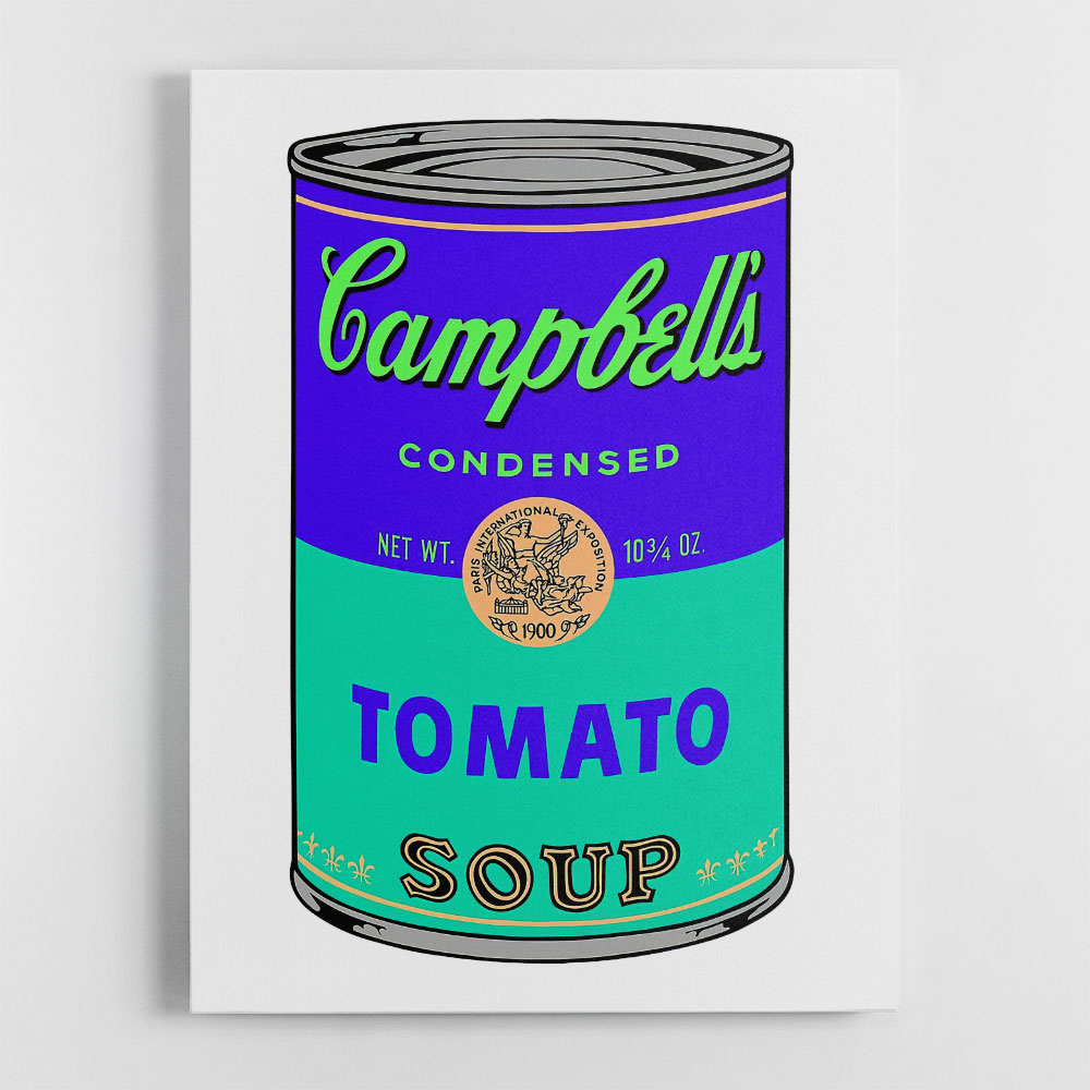 Campbells Soup Blue