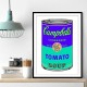 Campbells Soup Blue