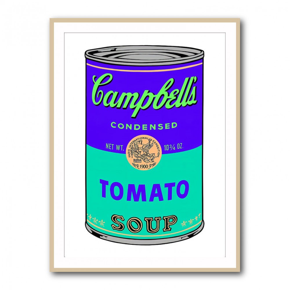 Campbells Soup Blue