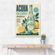 Acqua Frizzante Italiana Soft Drink Vintage Art Print