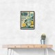 Acqua Frizzante Italiana Soft Drink Vintage Art Print
