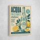 Acqua Frizzante Italiana Soft Drink Vintage Art Print