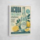 Acqua Frizzante Italiana Soft Drink Vintage Art Print