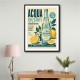 Acqua Frizzante Italiana Soft Drink Vintage Art Print