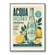 Acqua Frizzante Italiana Soft Drink Vintage Art Print