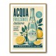 Acqua Frizzante Italiana Soft Drink Vintage Art Print