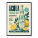 Acqua Frizzante Italiana Soft Drink Vintage Art Print