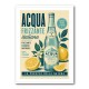 Acqua Frizzante Italiana Soft Drink Vintage Art Print