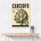 Artichoke Italian Vintage Food Wall Art