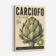 Artichoke Italian Vintage Food Wall Art