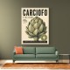 Artichoke Italian Vintage Food Wall Art
