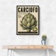 Artichoke Italian Vintage Food Wall Art