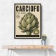 Artichoke Italian Vintage Food Wall Art