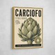 Artichoke Italian Vintage Food Wall Art