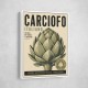 Artichoke Italian Vintage Food Wall Art