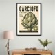Artichoke Italian Vintage Food Wall Art