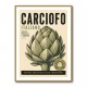 Artichoke Italian Vintage Food Wall Art