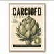 Artichoke Italian Vintage Food Wall Art